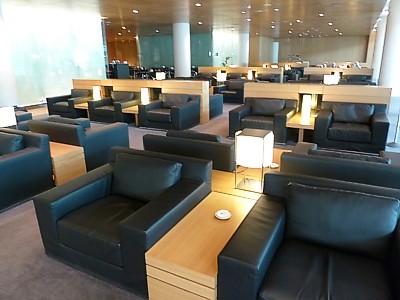  Iberia Sala Mir&oacute;  Barcelona Business Class Lounge Jan 2011